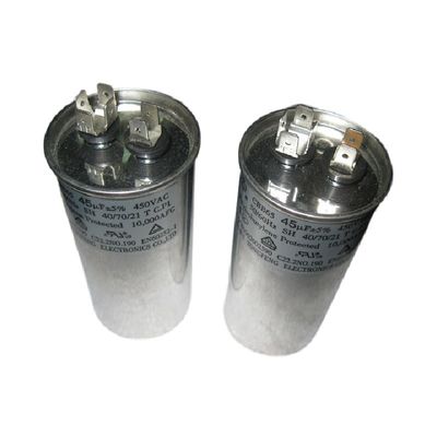 20-80Uf AC Motor Start Capacitors Explosion Proof Single Oval Run Capacitor Untuk Filter Keluaran