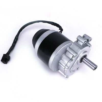 Motor Kursi Roda Peredam Dua Tahap Kecepatan Rendah Motor Sikat Permanen Magnet 250W 24V