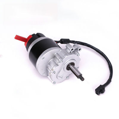 Motor Kursi Roda Peredam Dua Tahap Kecepatan Rendah Motor Sikat Permanen Magnet 250W 24V