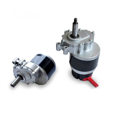 Motor Kursi Roda Peredam Dua Tahap Kecepatan Rendah Motor Sikat Permanen Magnet 250W 24V