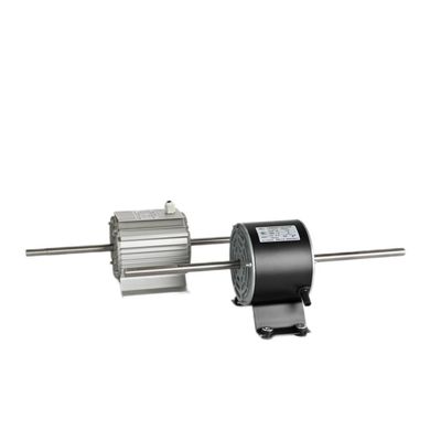 Motor Kipas Poros Ganda 1hp 750W Tiga Fase 800-1300rpm Motor Kipas Kondensor Komersial