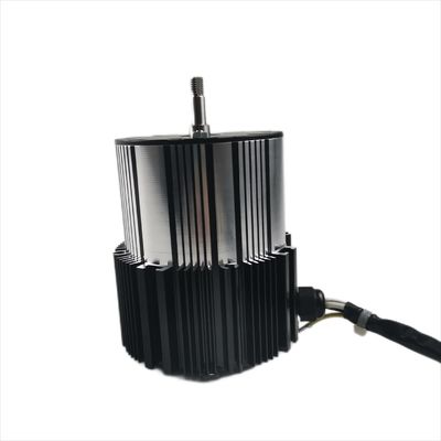 Motor Induksi AC Fase Tunggal Tahan Air Aluminium Shell 220-230V 20-150W Untuk Pemanas Air Gas Buang Yang Kuat