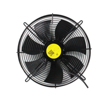 Industrial 115v Exhaust Fan Single Phase 200mm-500mm Axial Air Flow Untuk Sistem Filtrasi Udara