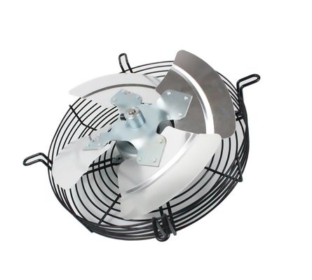 Industrial 115v Exhaust Fan Single Phase 200mm-500mm Axial Air Flow Untuk Sistem Filtrasi Udara
