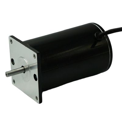 24V 48V Magnet Permanen Disikat Motor DC 30-300W 76ZYT Untuk Swing Barrier Gate Intelligent Turnstile