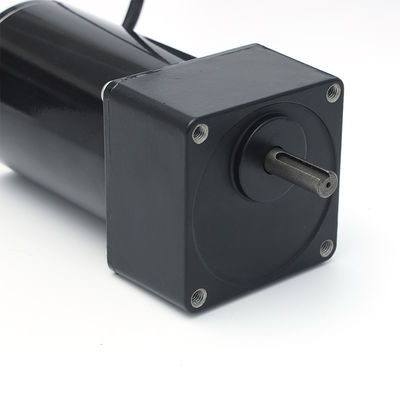 24V Brushed DC Geared Motor Micro 100-300w 80JB + 76ZYT Untuk Periklanan Luar Ruangan Daya Tinggi