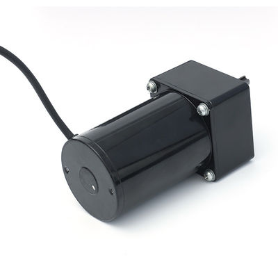 24V Brushed DC Geared Motor Micro 100-300w 80JB + 76ZYT Untuk Periklanan Luar Ruangan Daya Tinggi