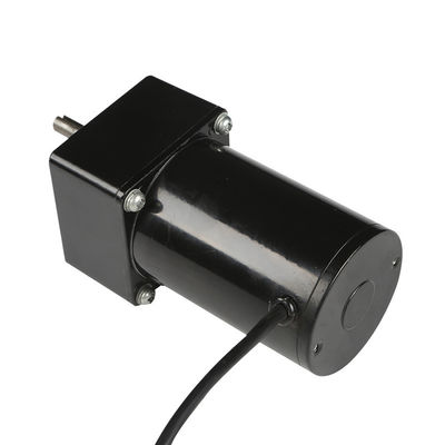 24V Brushed DC Geared Motor Micro 100-300w 80JB + 76ZYT Untuk Periklanan Luar Ruangan Daya Tinggi