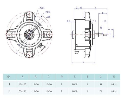 10-250W BLDC Brushless DC Motor DC310V Untuk Axial Fan Roda Blower Sentrifugal 3 Kabel Tanpa PCB