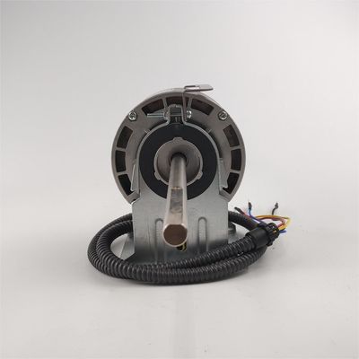 100-220V Central AC Unit Fan Motor Satu Fase 10-120W Fase Tunggal Dengan Pemasangan Shell Untuk Penanganan Udara