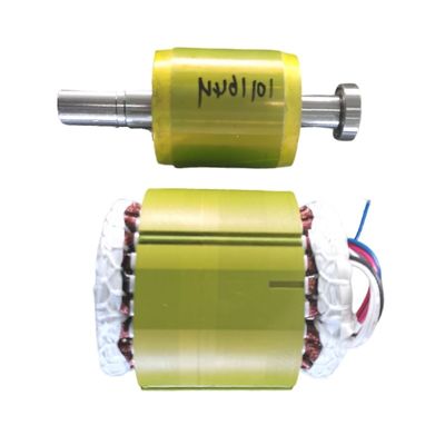250W 370W 550W 119W Fase Tunggal Stator Motor AC Kecil Dan Rotor Untuk Katup Listrik