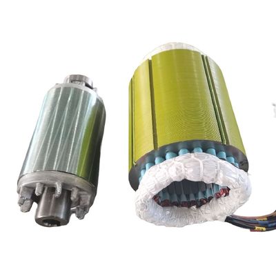 200-3000W Motor Pompa Air Tiga Fase Submersible 1500-3000rpm Untuk Pompa Cairan