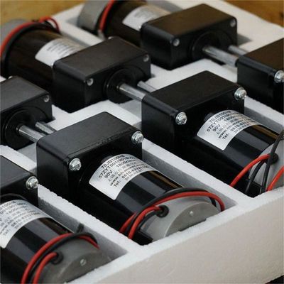 70jb Miniatur Gear Motor 24-48V Kebisingan Rendah Untuk Transmisi Logistik