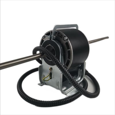 10w-80w Motor Kipas Kondensor Poros Ganda 50w Motor AC Fase Tunggal Untuk Kipas Ventilasi Dehumidifier
