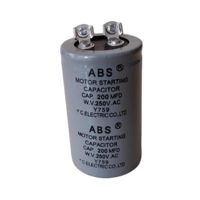 40-200Uf Motor Listrik Kapasitor Kelas C Explosion Proof Untuk Motor Mesin Cuci