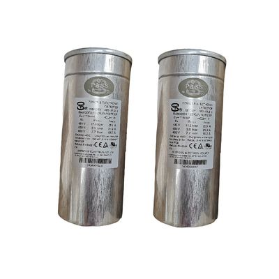 1-100uf Motor Listrik Jalankan Kapasitor Air Conditioner Single Dual CBB65 450VAC