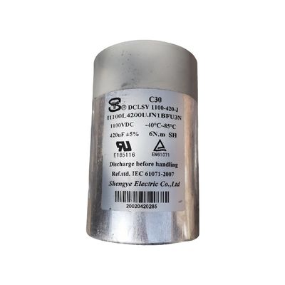 50 60hz AC Kapasitor Motor Listrik 450vac 1/40/70/21uf Cbb61 Untuk Kipas