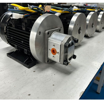 Y100 112 132 DC Permanent Magnet Brushless Motor untuk AGV Hydraulic Guided Truck