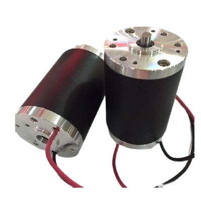 76ZYT 24V Motor DC Brushed Magnet Permanen Untuk Peralatan Mesin Robot Cerdas