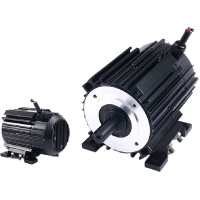 Mesin AC BLDC pendingin udara/pendingin air dengan kisaran kecepatan 0-3000 rpm dan kelas isolasi F/H