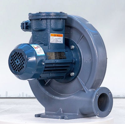 Pengisi daya tinggi kipas angin sentrifugal dengan tekanan 2500-15000Pa Tingkat kebisingan 45-70dB