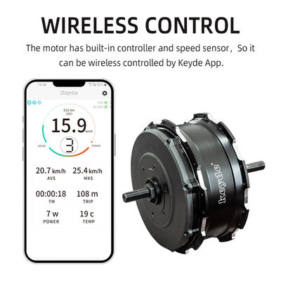 AC Brushless DC Motor 100W-500W Torsi Sensing Lipat Motor Hub Sepeda